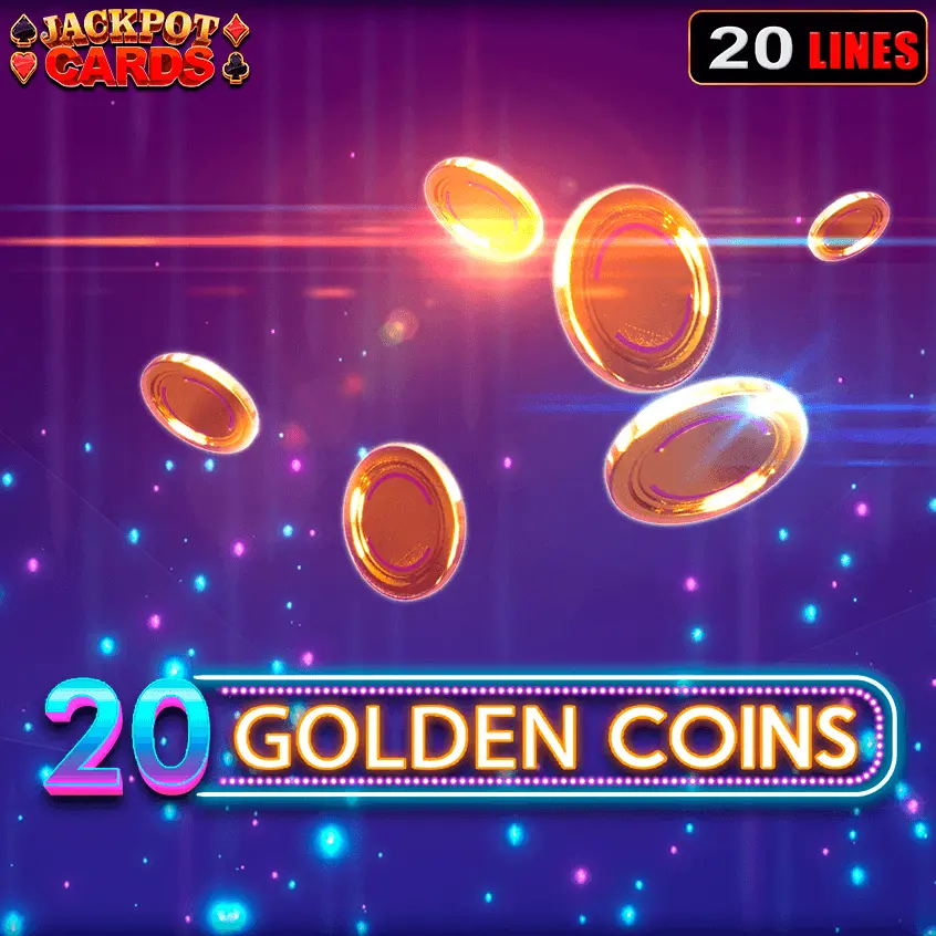 20 Golden Coins классический слот казино Allwin UA